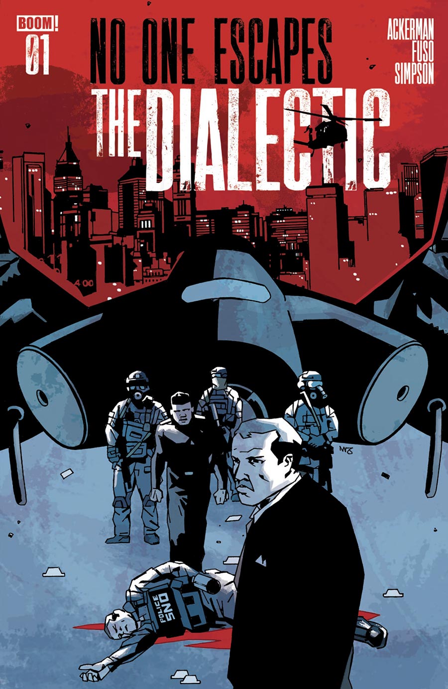 No One Escapes The Dialectic #1 Cover A Regular Antonio Fuso Cover