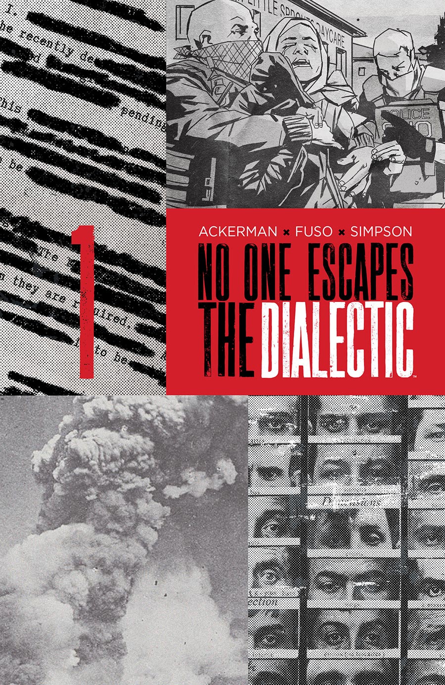 No One Escapes The Dialectic #1 Cover B Variant Design Cover