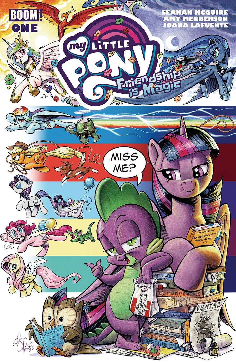 My Little Pony Friendship Is Magic Vol 2 #1 Cover B Variant Andy Price Cover
