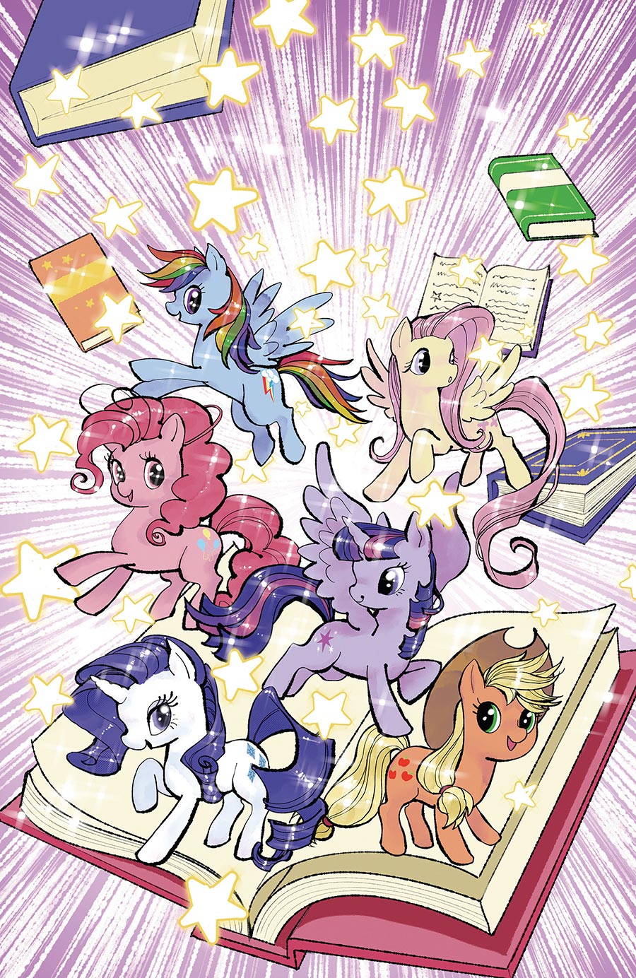 My Little Pony Friendship Is Magic Vol 2 #1 Cover K Variant Trung Le Nguyen Reveal Unlimited Virgin Cover