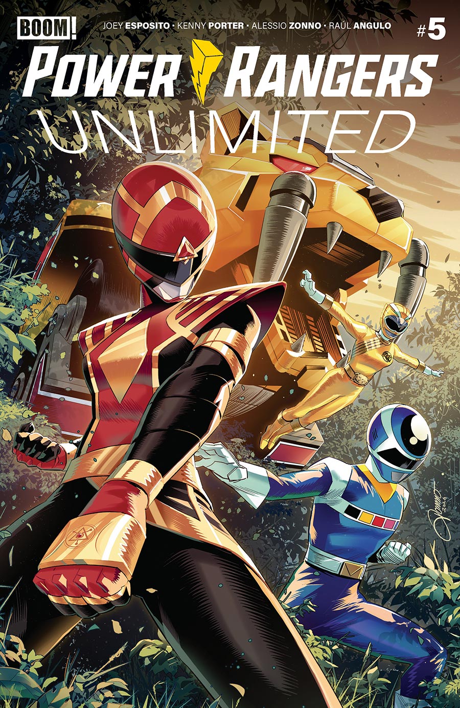 Power Rangers Unlimited #5 Cover A Regular Alessio Zonno Cover