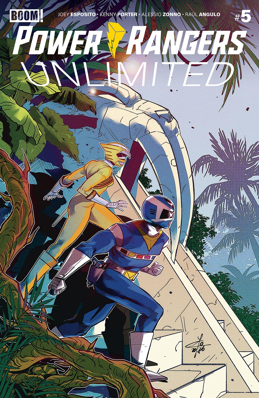 Power Rangers Unlimited #5 Cover B Variant Eleonora Carlini Cover
