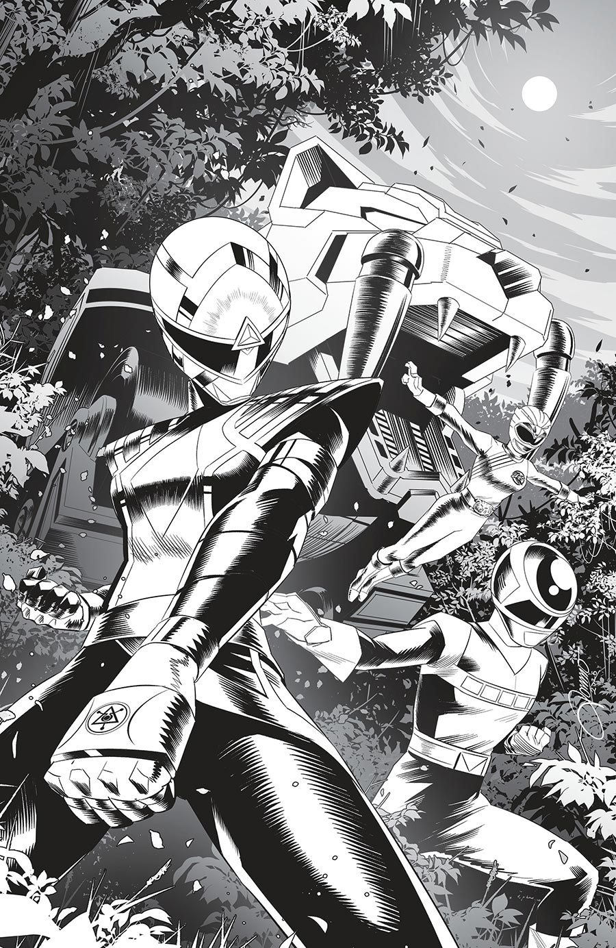 Power Rangers Unlimited #5 Cover J Variant Alessio Zonno Unlimited Virgin Cover