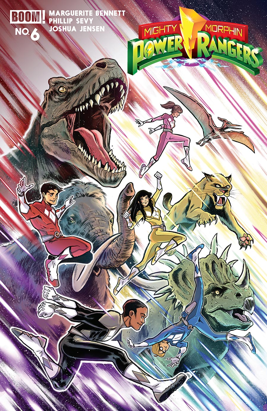Mighty Morphin Power Rangers (BOOM Studios) Vol 2 #6 Cover A Regular Simona Di Gianfelice Cover