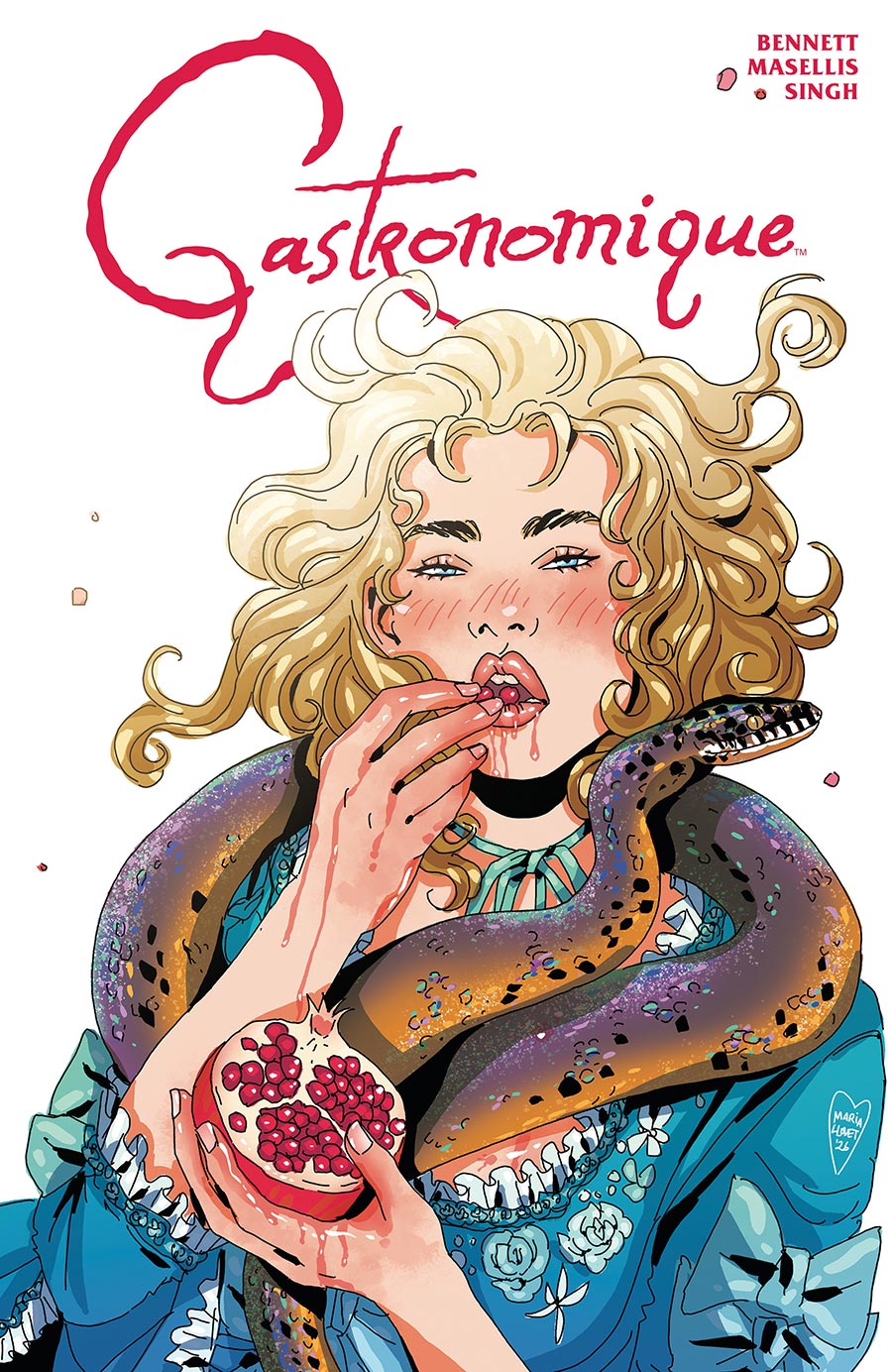 Gastronomique #3 Cover F Variant Maria Llovet Reveal Cover