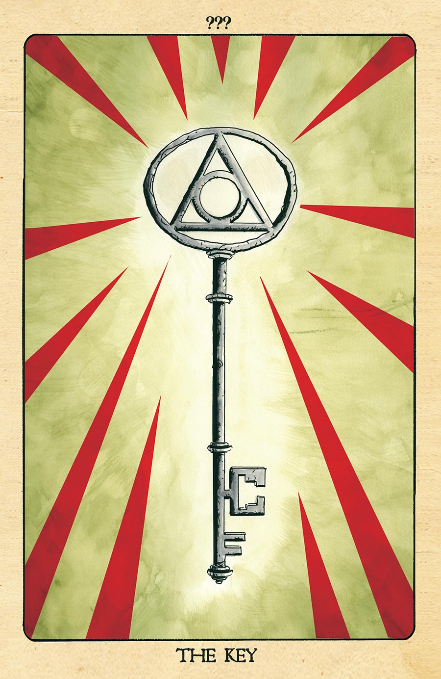 Minor Arcana #20 Cover D Incentive Jeff Lemire Tarot Card The Key Virgin Variant Cover