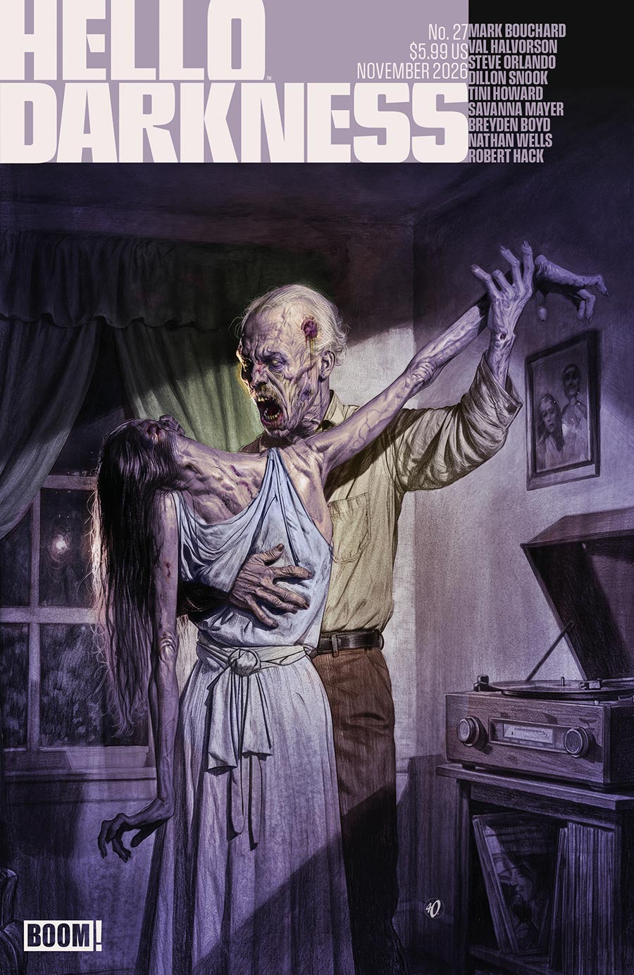 Hello Darkness #27 Cover F Variant Ariel Olivetti Reveal Cover