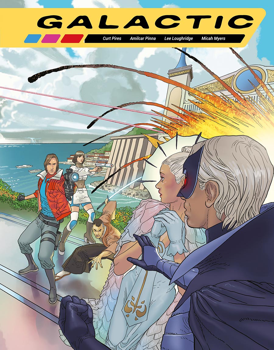 Galactic #3 Cover A Regular Amilcar Pinna Wraparound Cover