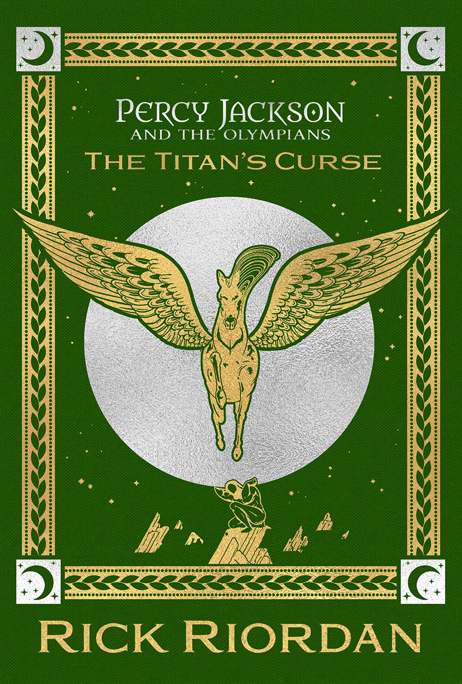Percy Jackson & The Olympians Book 3 The Titans Curse Deluxe Collectors Edition HC