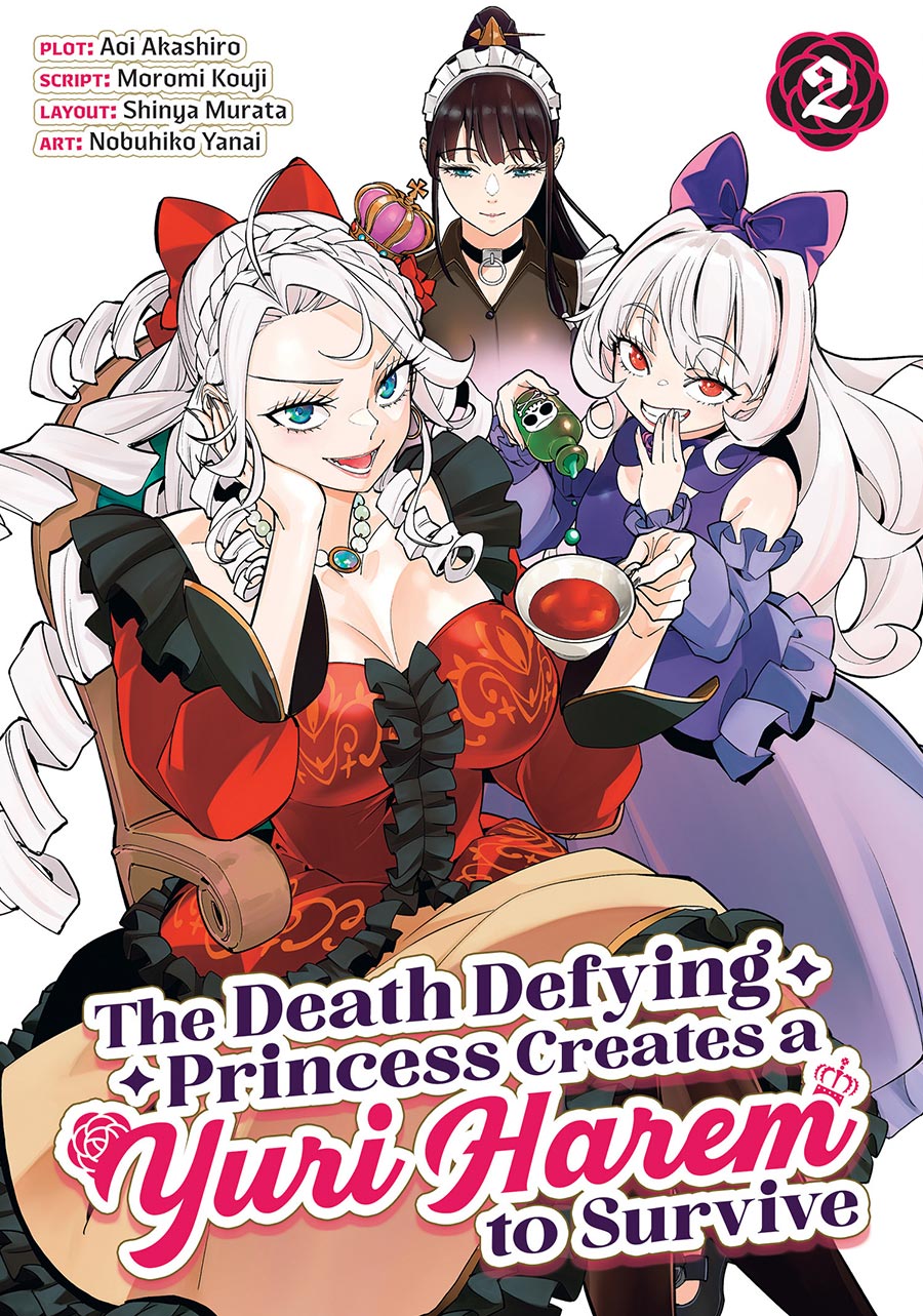 Death Defying Princess Creates A Yuri Harem To Survive Vol 2 GN