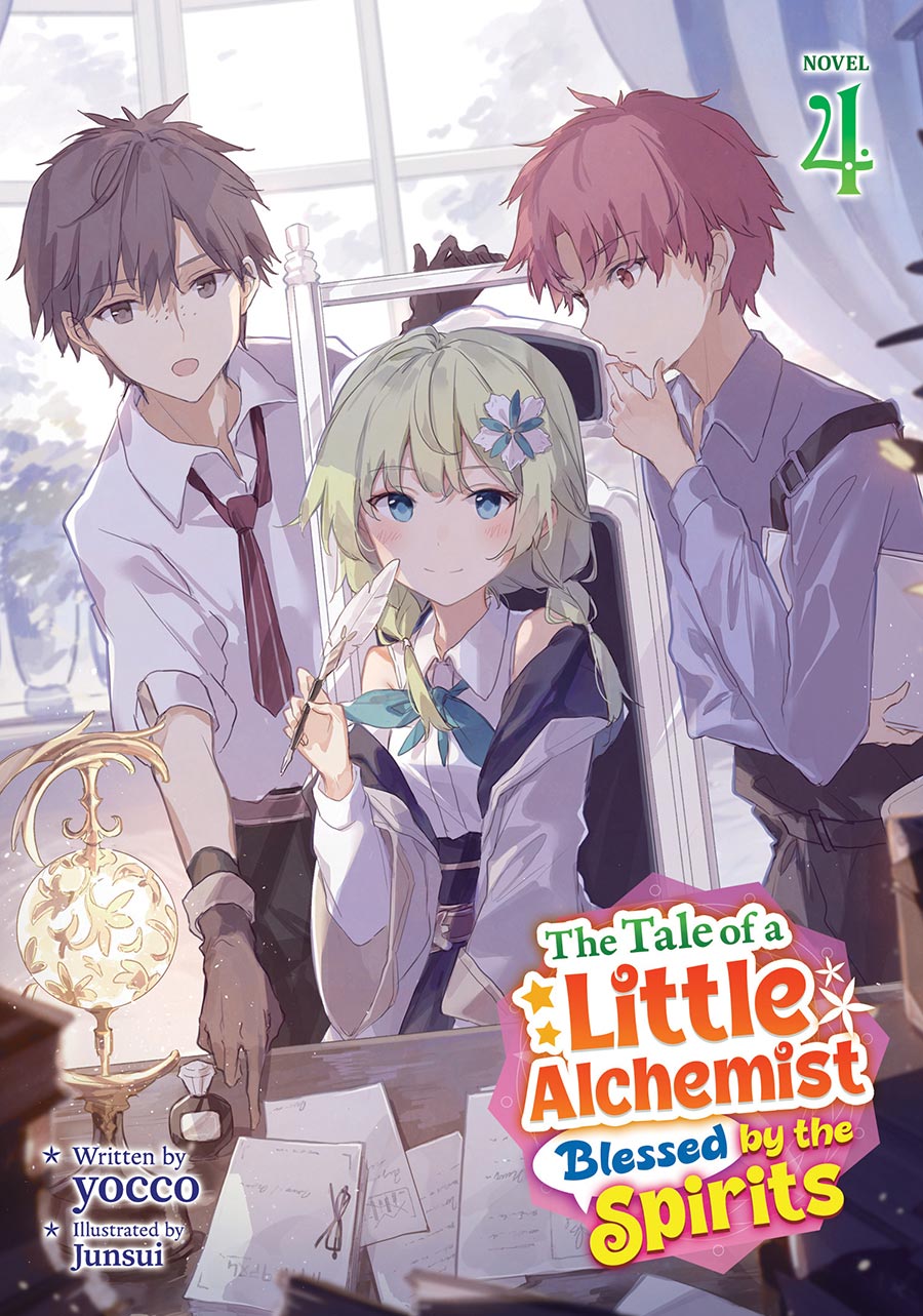 Tale Of A Little Alchemist Blessed By The Spirits Light Novel Vol 4