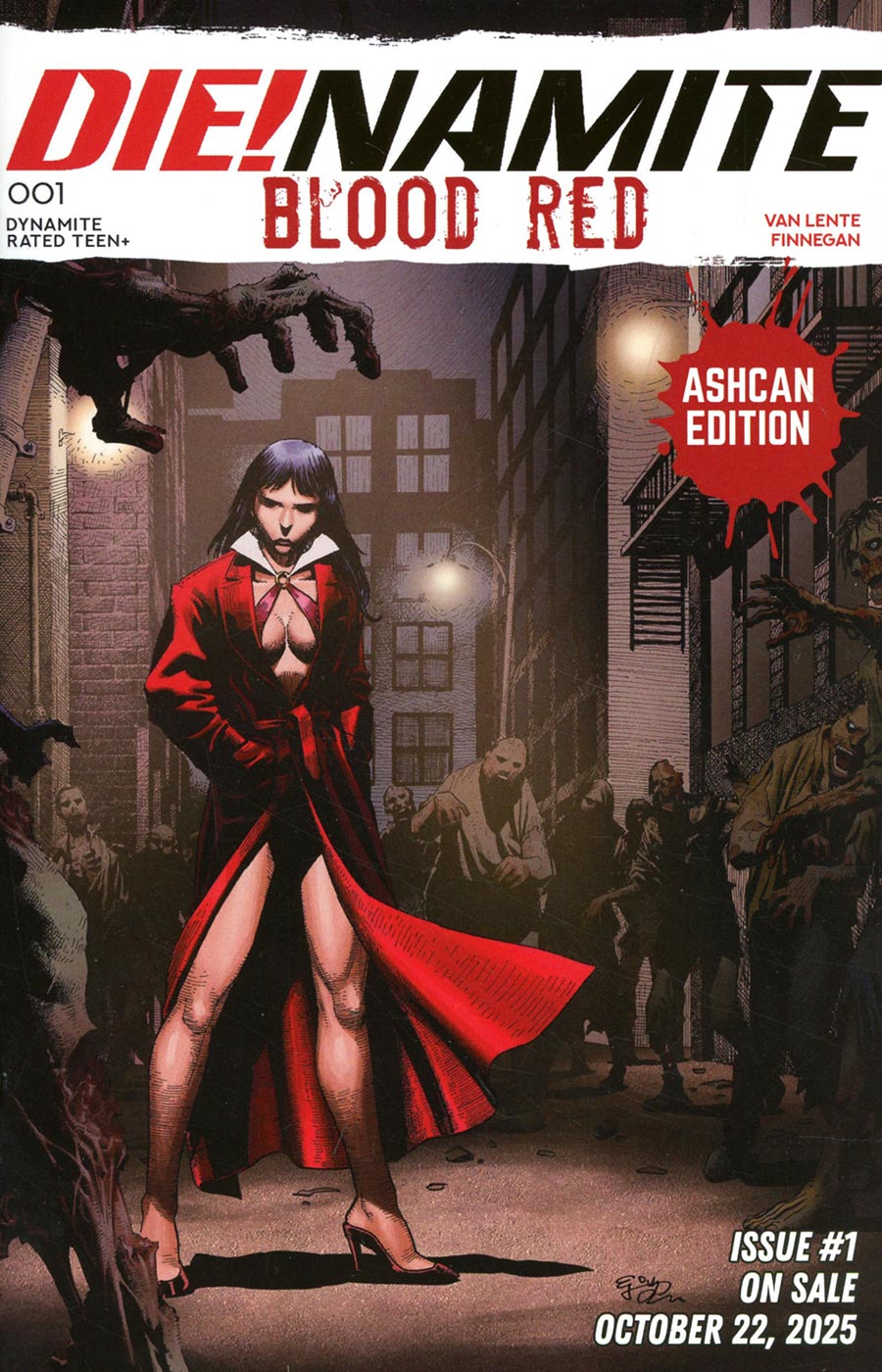 DieNamite Blood Red Ashcan Edition #1