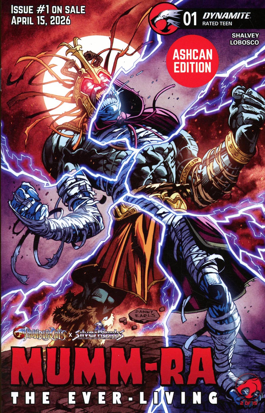 ThunderCats X SilverHawks Mumm-Ra The Ever-Living Ashcan Edition #1