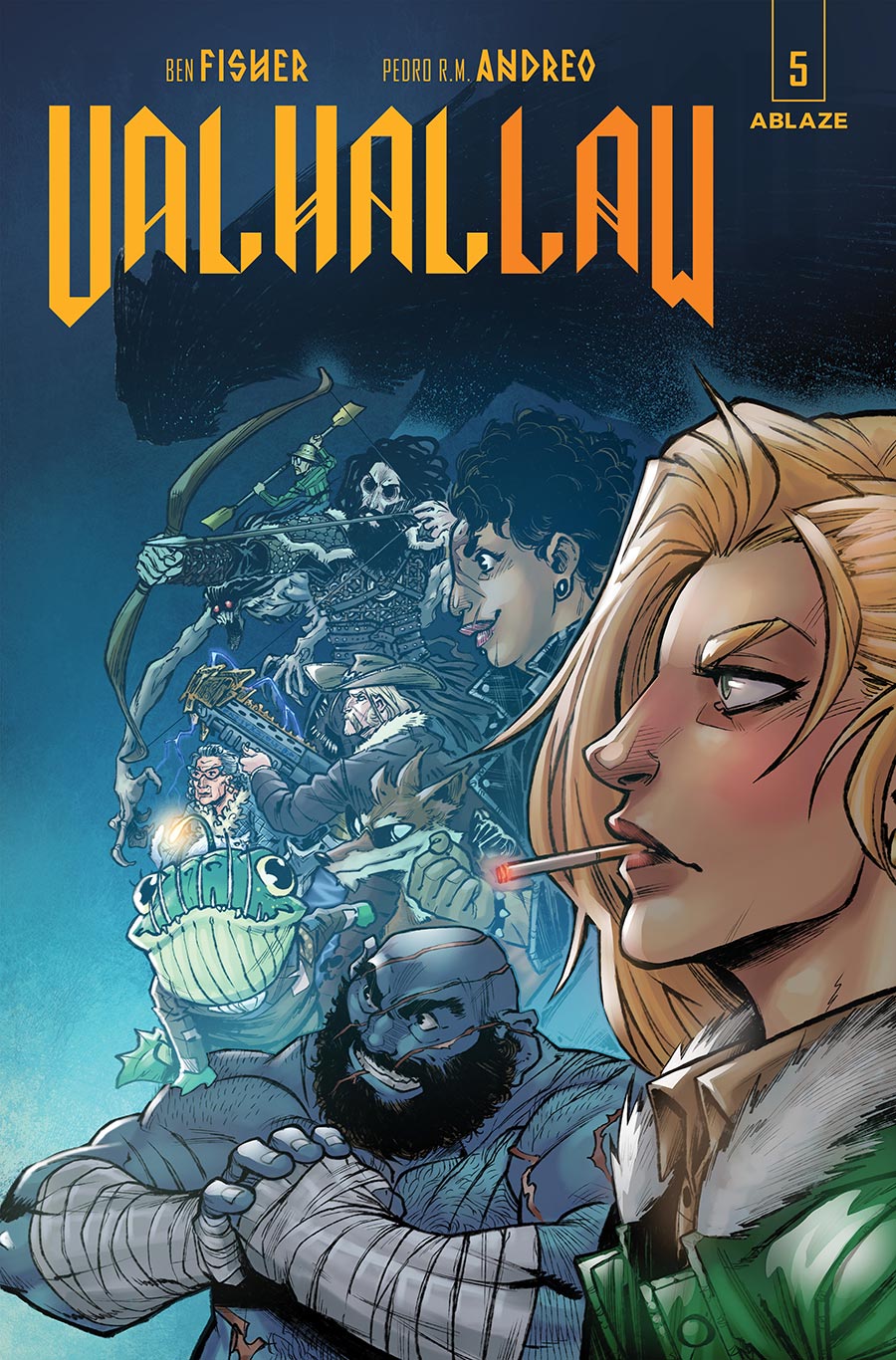 Valhallaw #5 Cover A Regular Pedro RM Andreo Cover
