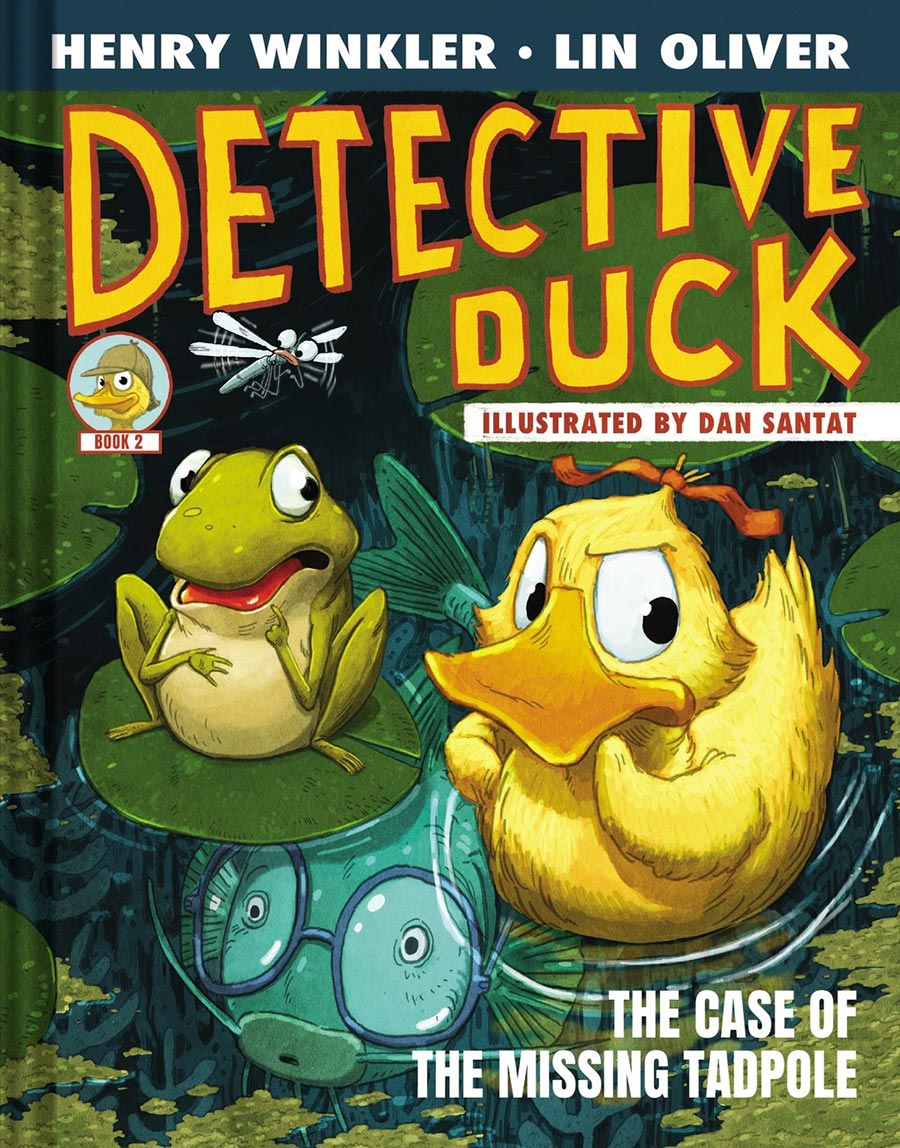 Detective Duck Illustrated Novel Vol 2 The Case Of The Missing Tadpole HC