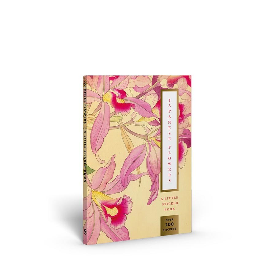 Japanese Flowers A Little Sticker Book TP