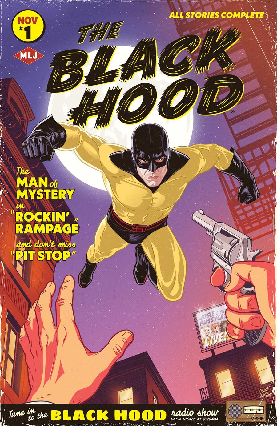 Josie And The Pussycats Rock On #1 (One Shot) Cover B Variant Matt Talbot Black Hood Cover