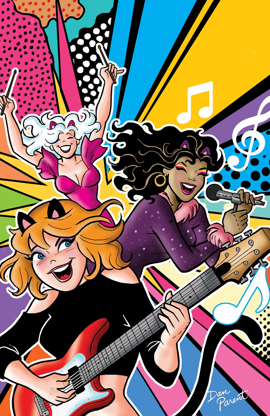Josie And The Pussycats Rock On #1 (One Shot) Cover D Variant Dan Parent Foil Virgin Cover