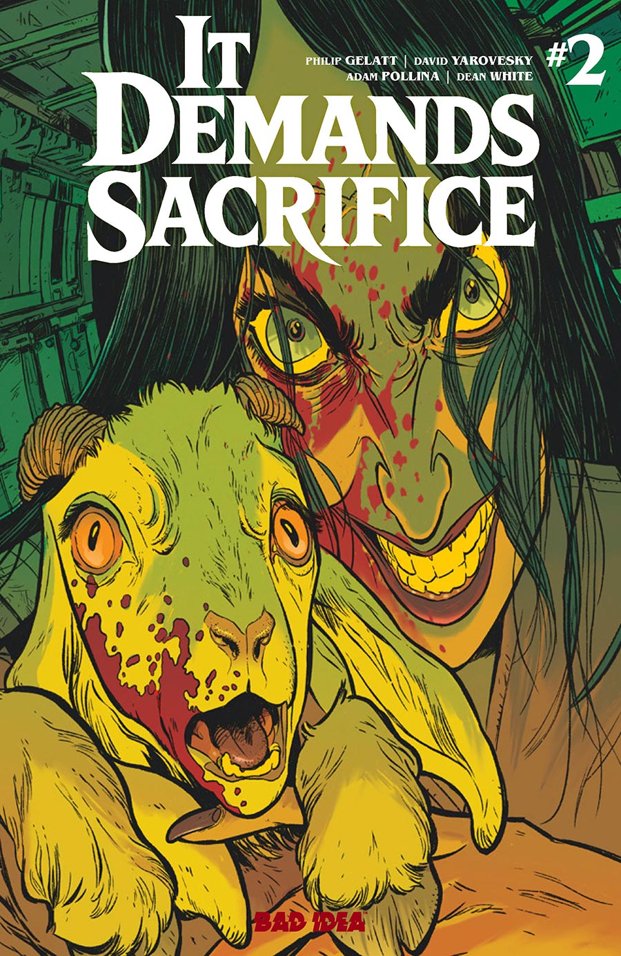 It Demands Sacrifice #2 Cover A Regular Adam Pollina Cover