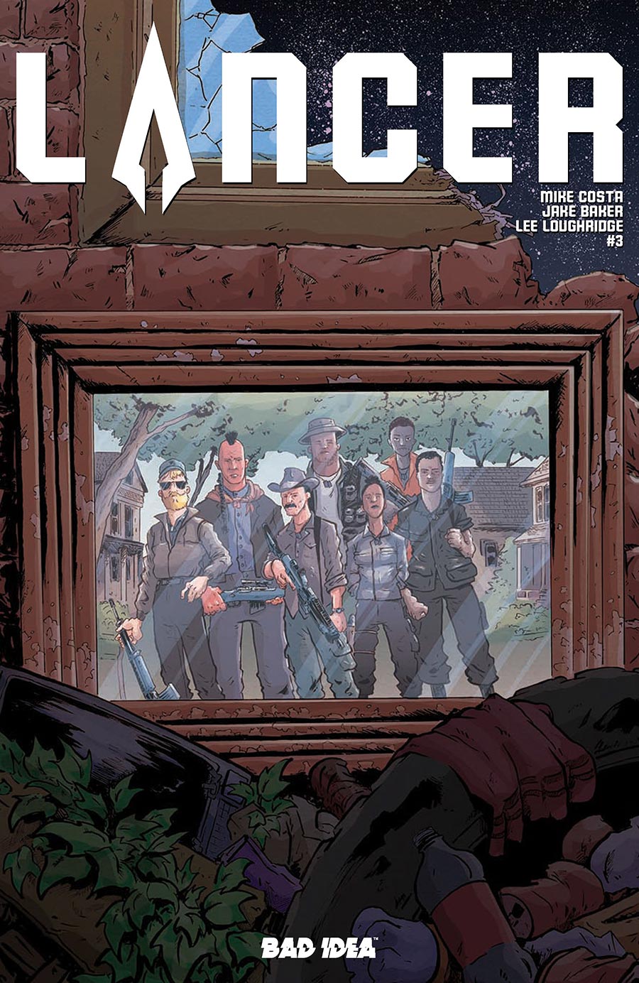 Lancer #3 Cover B Variant Jake Baker Cover