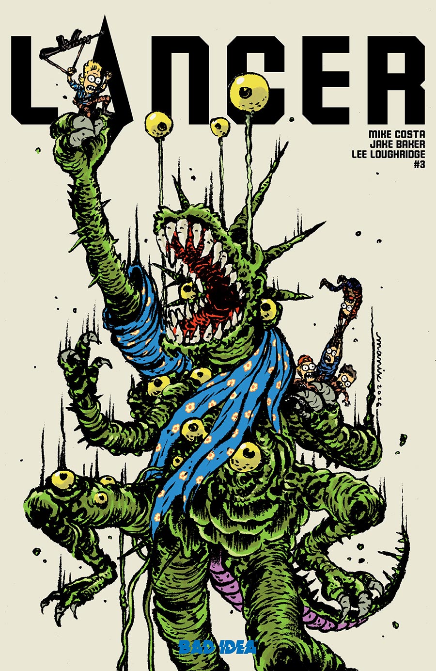 Lancer #3 Cover C Variant Manix Abrera Cover