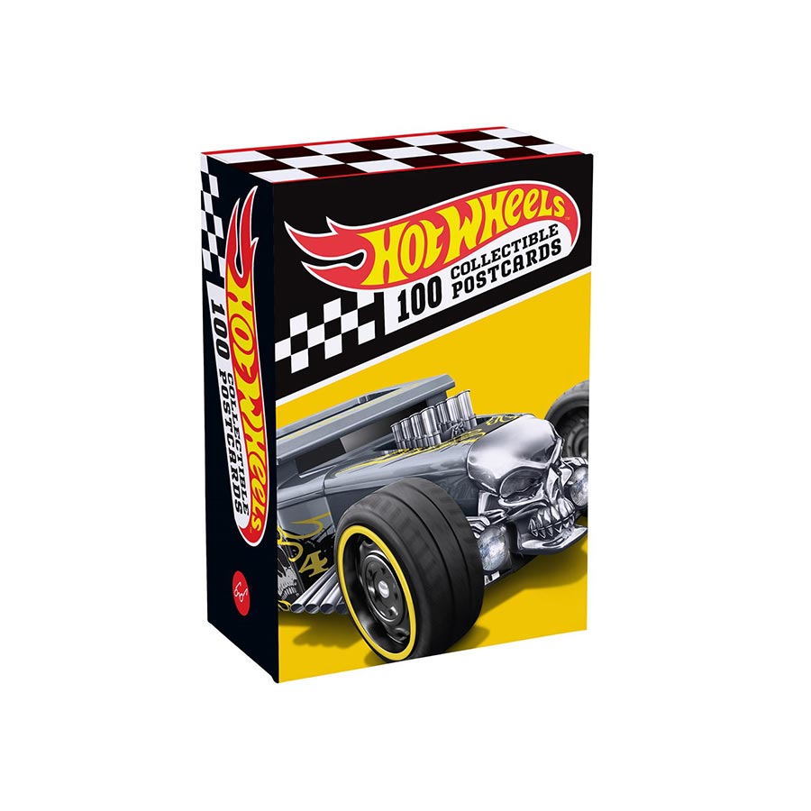 Hot Wheels Postcard Box 100 Collectible Postcards