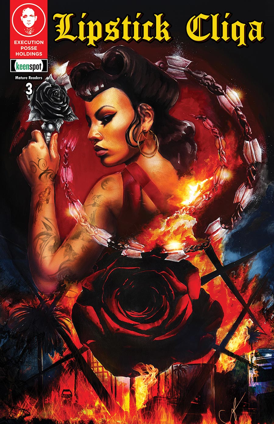 Lipstick Cliqa Deluxe Edition #3 Cover B Variant Cameron Prior Cover