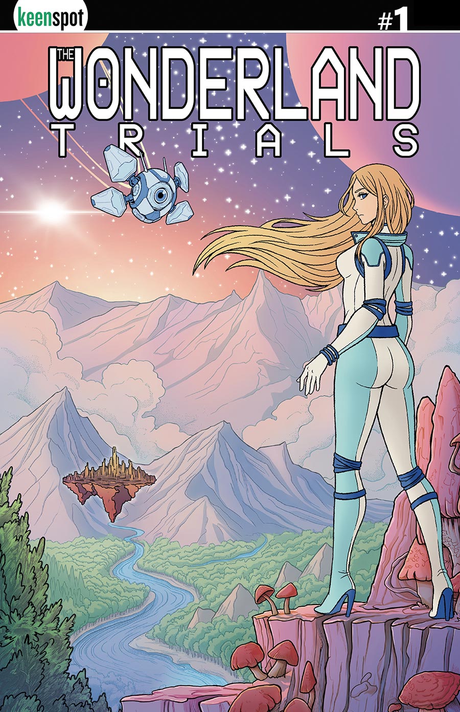 Wonderland Trials #1 Cover C Variant Mike White Holofoil Cover