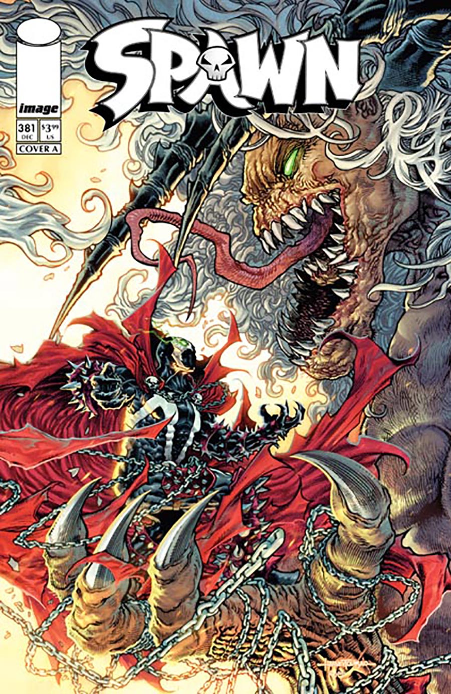 Spawn #381 Cover A Regular Harvey Tolibao Cover
