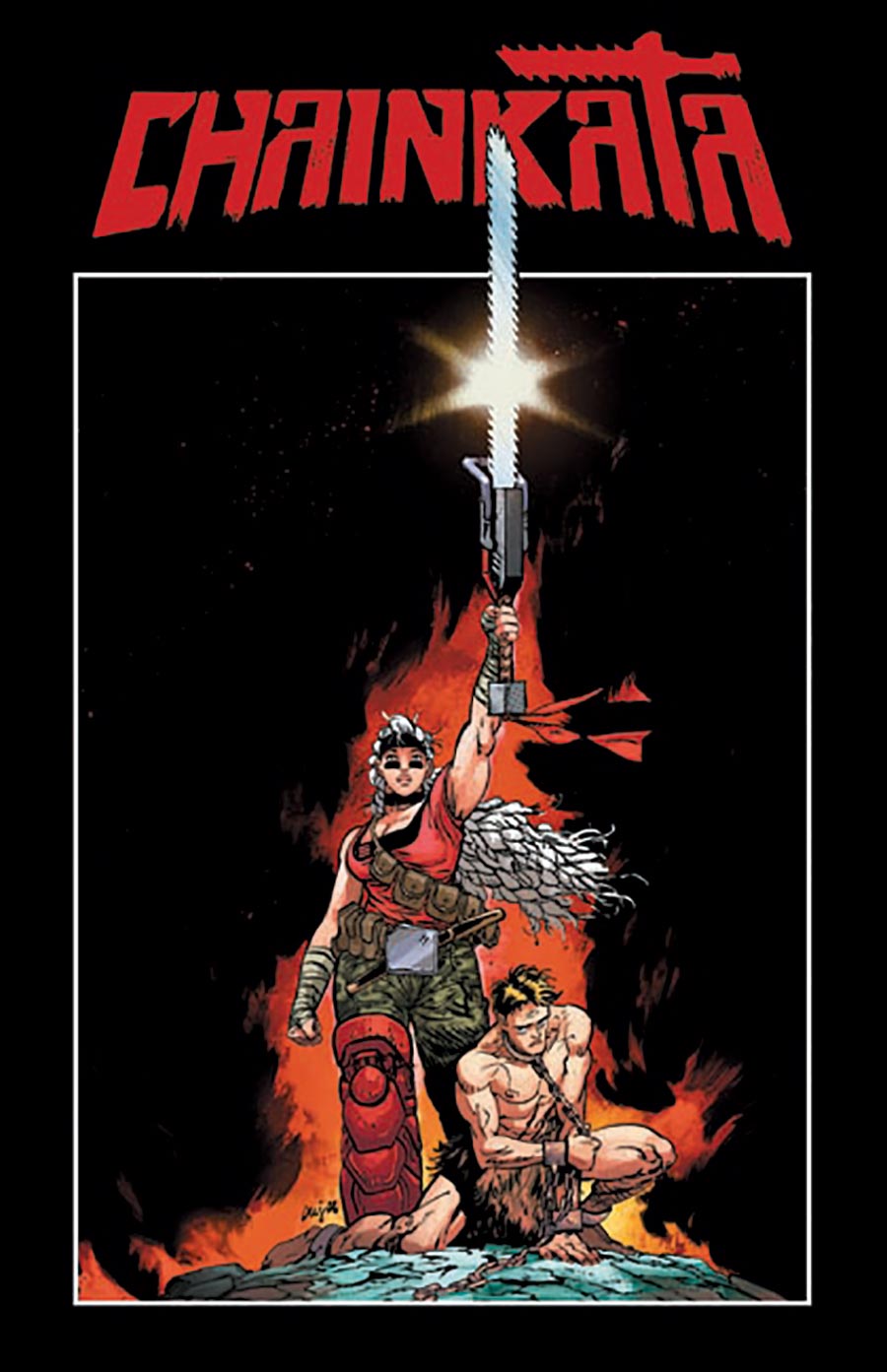 Chainkata #1 Cover C Variant Daniel Warren Johnson & Mike Spicer Sword & Sorcery Cover