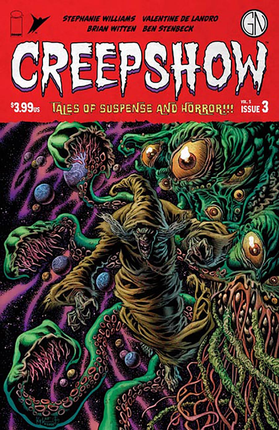 Creepshow Vol 5 #3 Cover A Regular Kyle Hotz & Dan Brown Cover