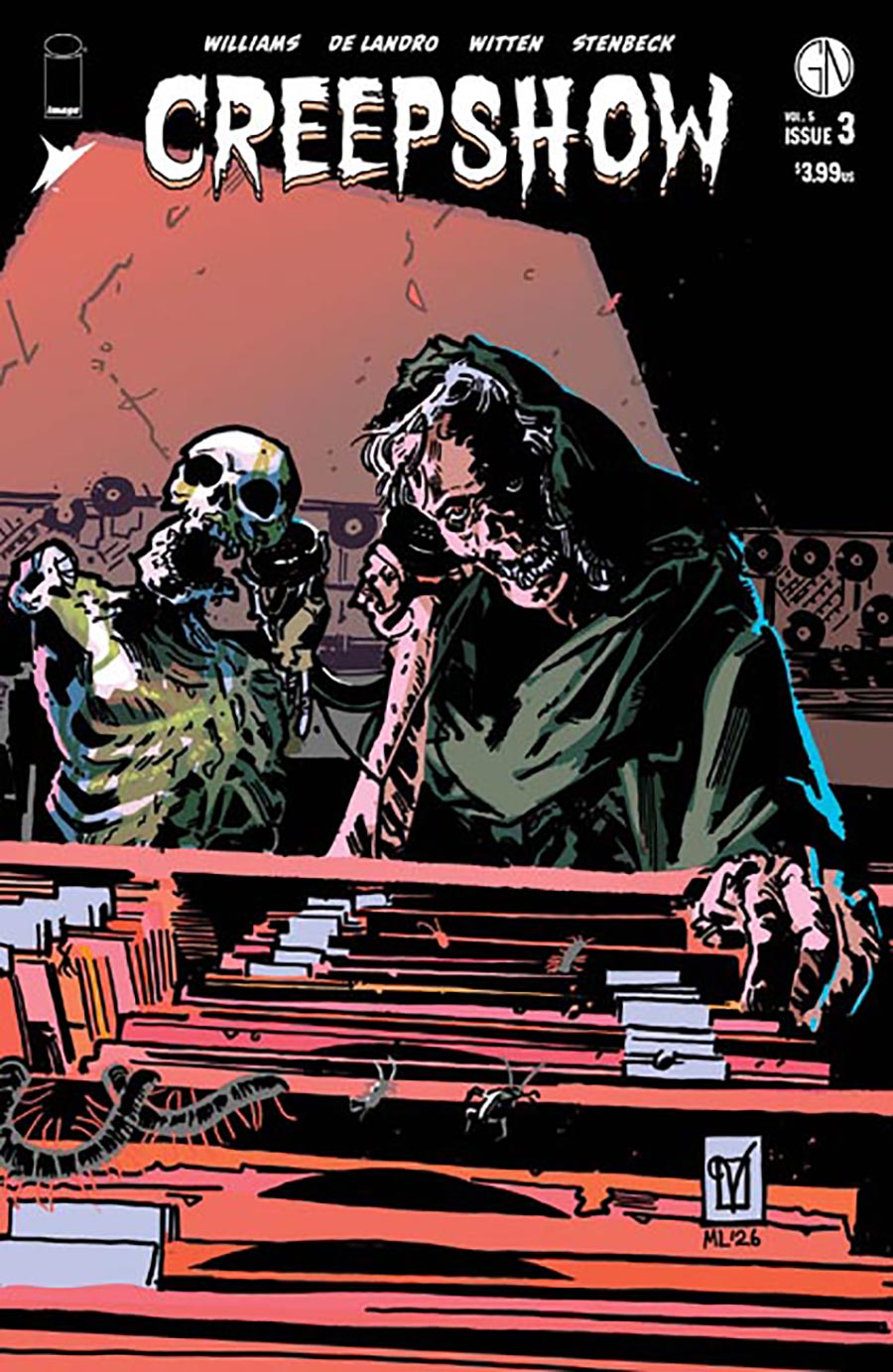 Creepshow Vol 5 #3 Cover B Variant Valentine De Landro & Marissa Louise Cover