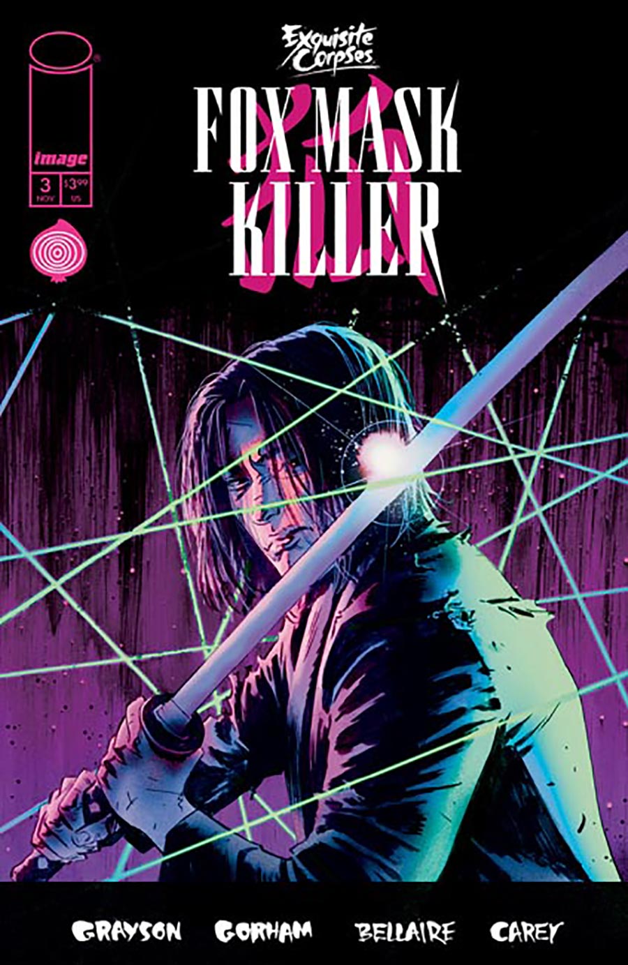 Exquisite Corpses Fox Mask Killer #3 Cover A Regular Adam Gorham Cover
