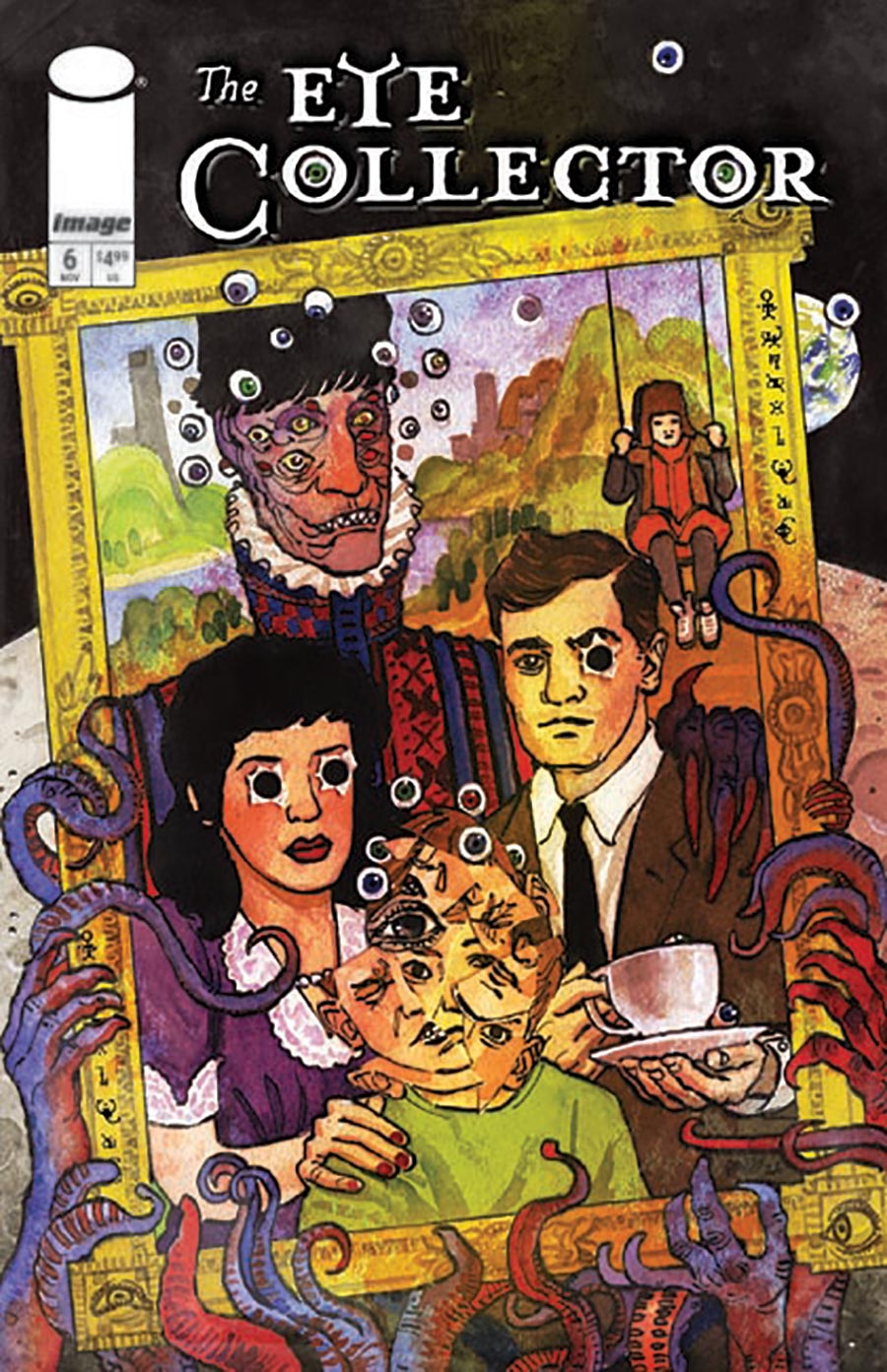 Eye Collector #6 Cover C Variant Aaron Navrady Cover