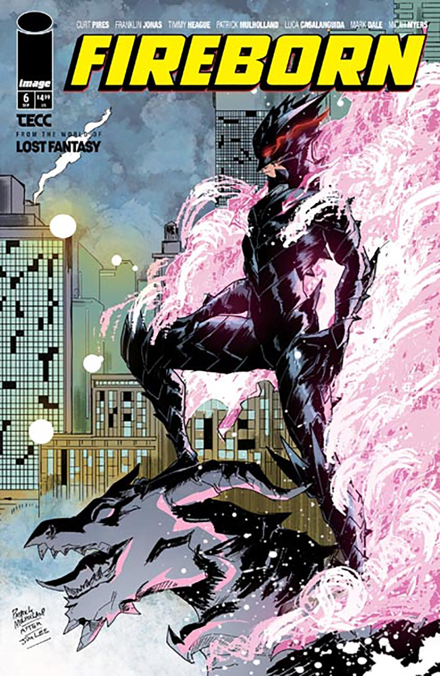 Fireborn #6 Cover B Variant Patrick Mulholland 2 Cover (From The World Of Lost Fantasy)