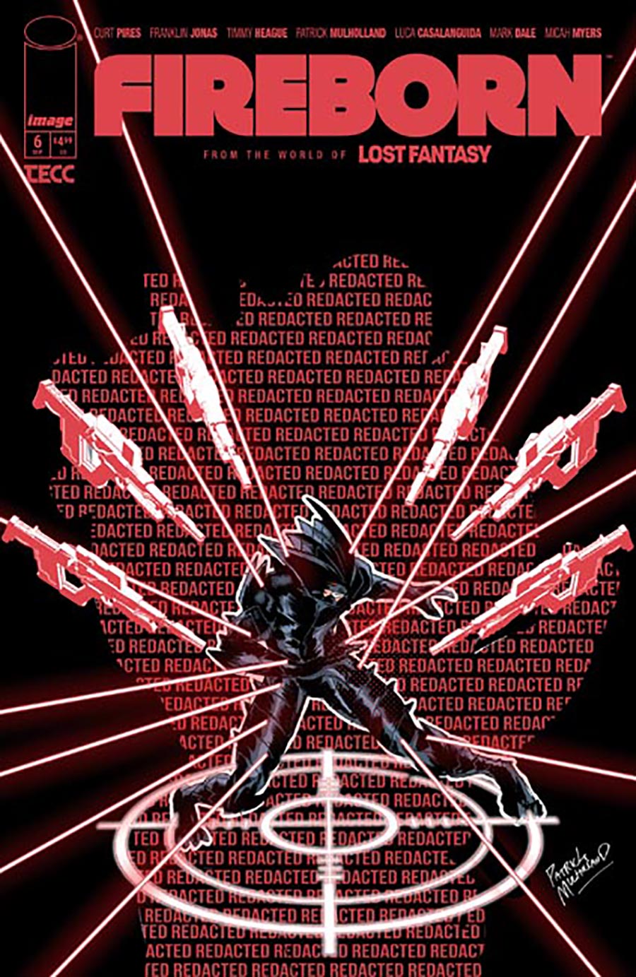 Fireborn #6 Cover C Variant Patrick Mulholland Villain Cover (From The World Of Lost Fantasy)
