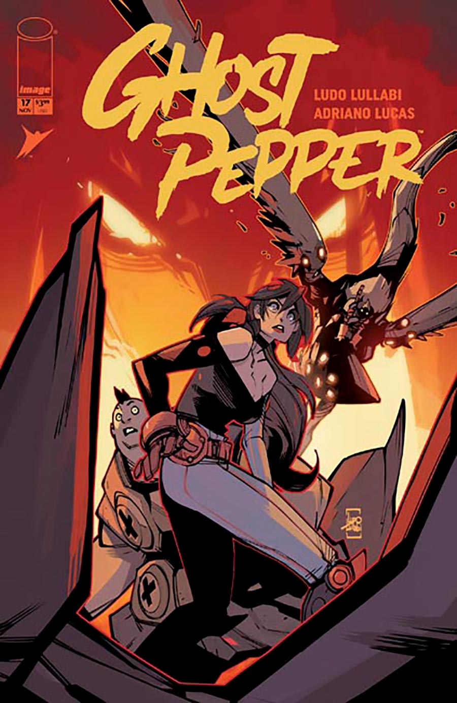 Ghost Pepper #17 Cover A Regular Ludo Lullabi Cover