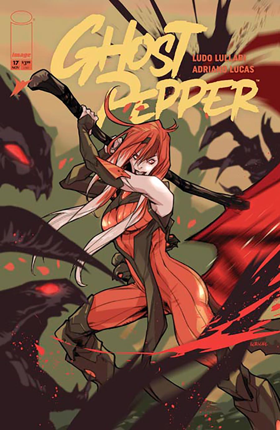Ghost Pepper #17 Cover B Variant Karl Kerschl Cover