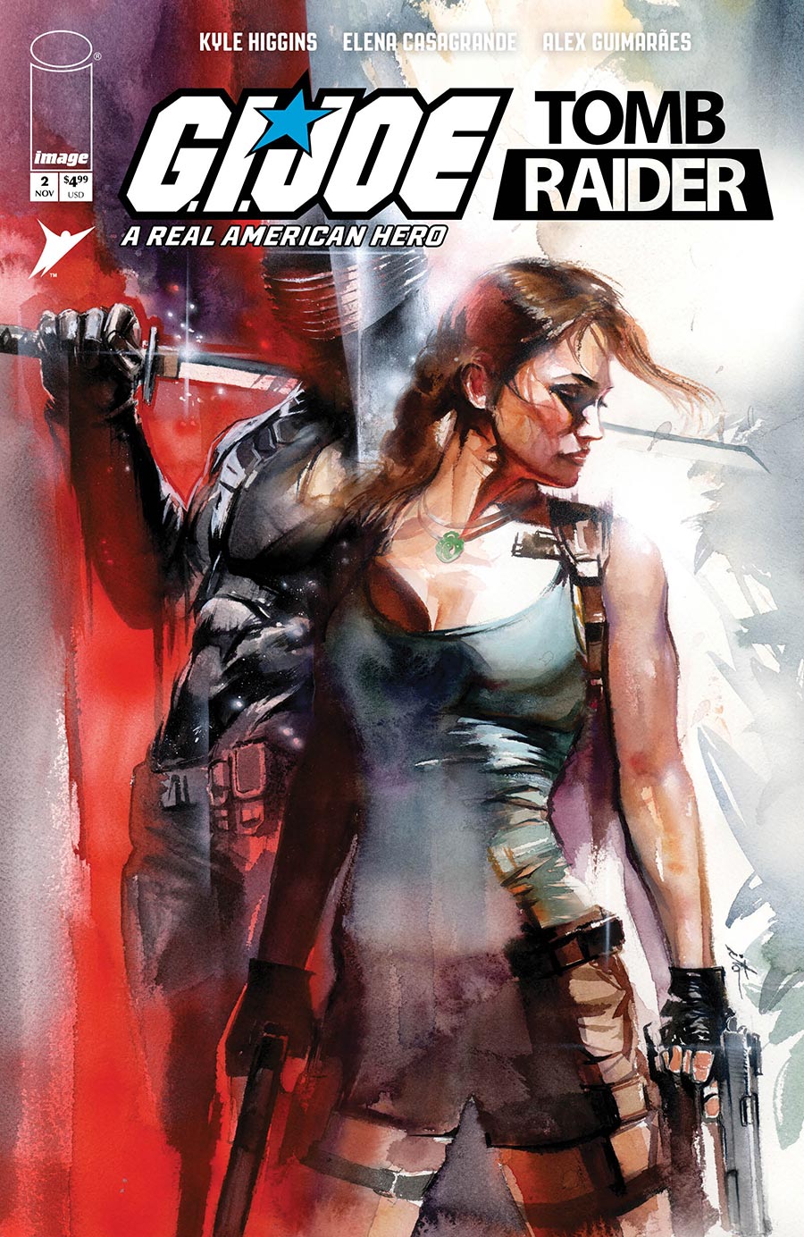 GI Joe A Real American Hero Tomb Raider #2 Cover E Incentive Ito Variant Cover
