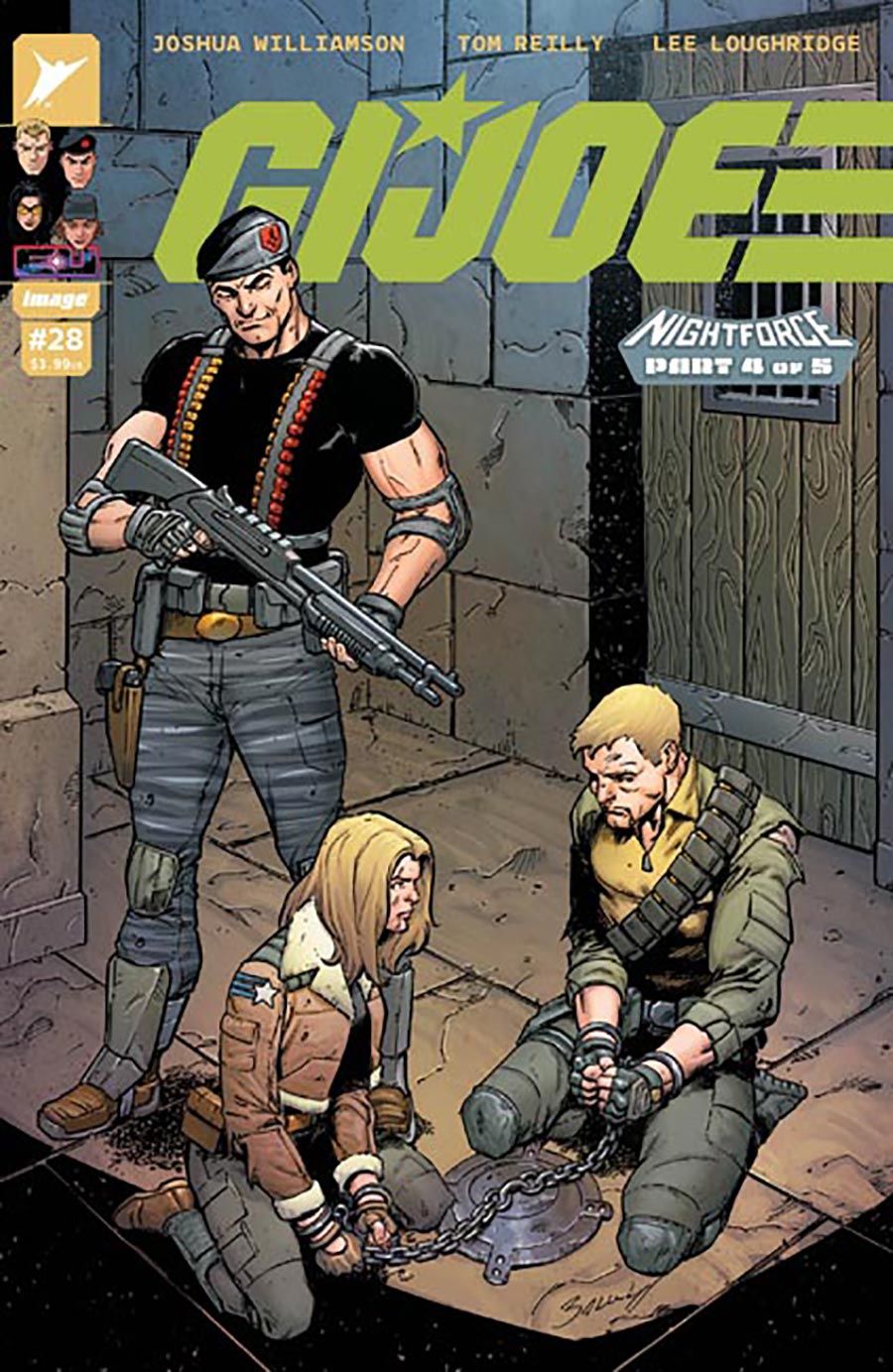 GI Joe Vol 10 #28 Cover B Variant Mark Bagley & Richard Isanove Cover (Energon Universe)