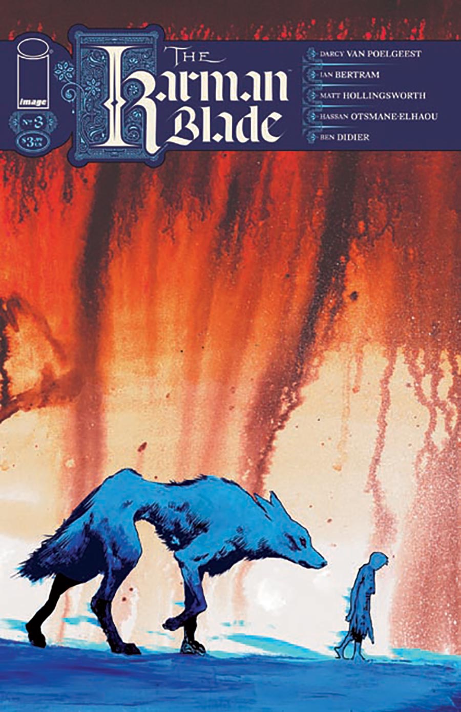 Karman Blade #3 Cover B Variant James Harren Cover
