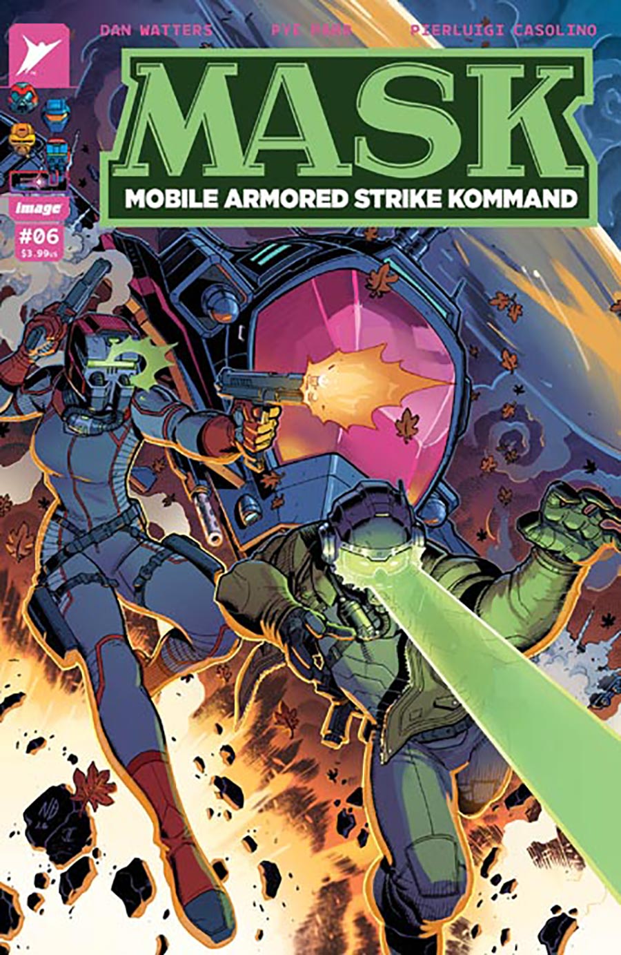 M.A.S.K. Vol 3 #6 Cover C Variant Nick Bradshaw & Jim Charalampidis Cover (Energon Universe)