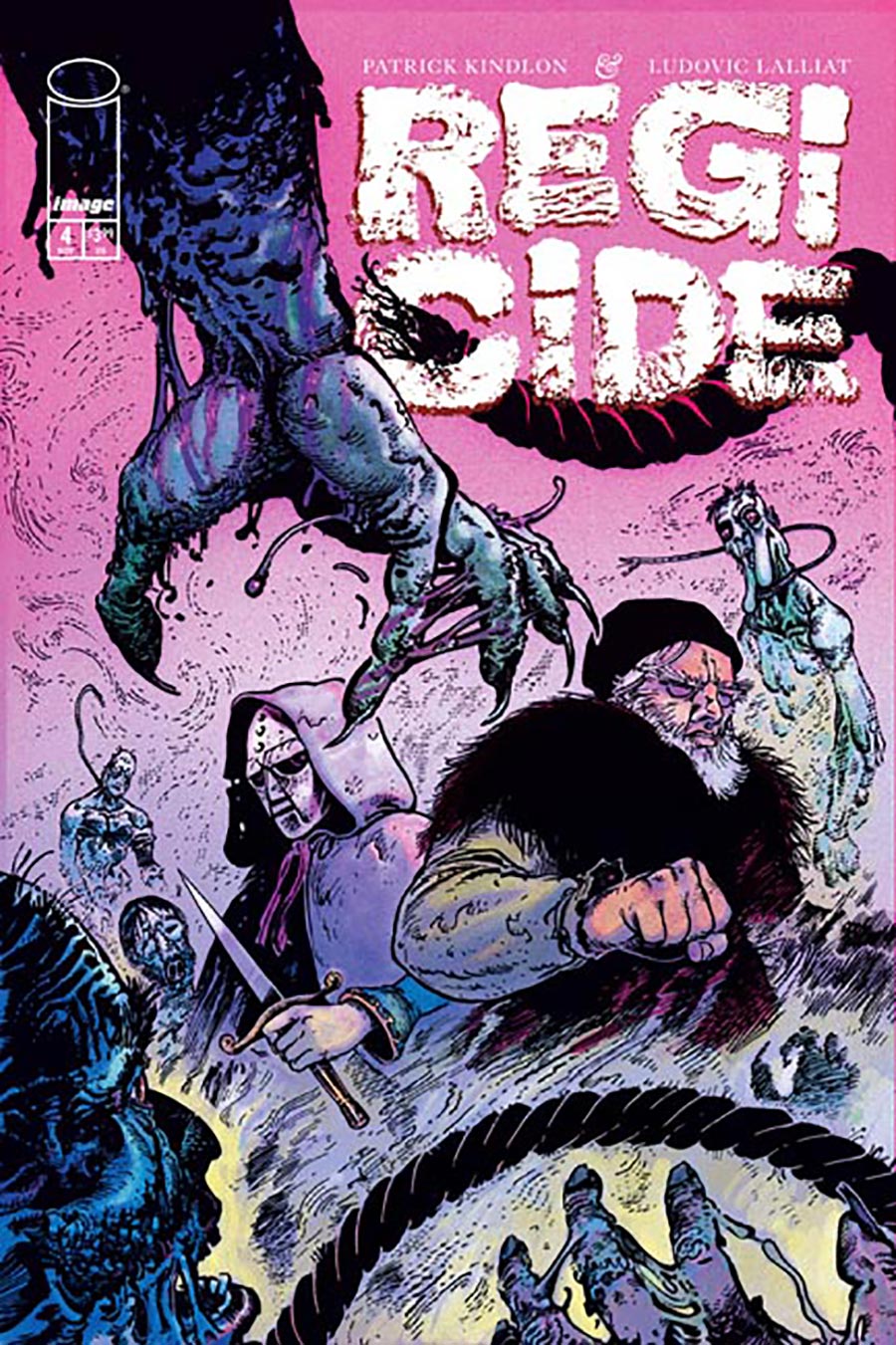 Regicide #4 Cover A Regular Ludovic Lalliat Cover
