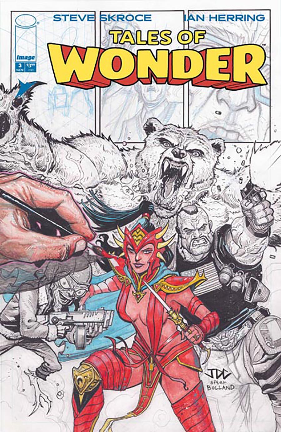 Tales Of Wonder #3 Cover B Variant Joshua Cassara & Romulo Fajardo Jr Cover
