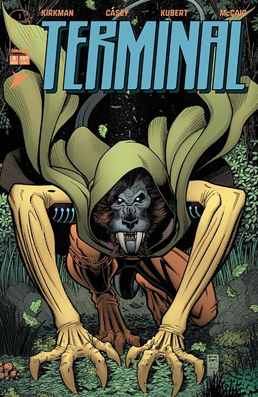 Terminal #5 Cover C Variant Arthur Adams & Dave McCaig Cover