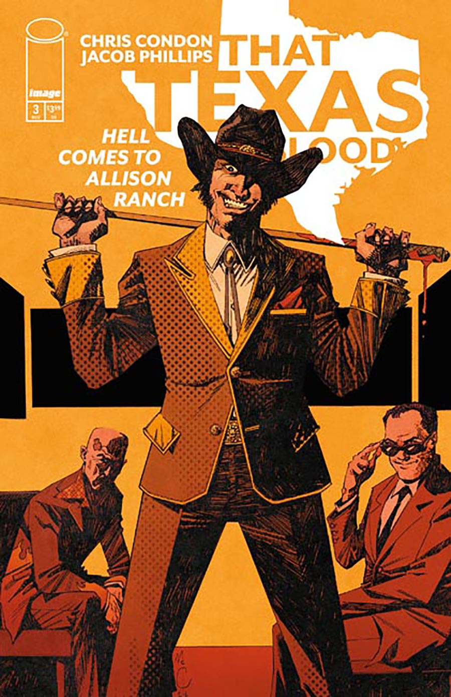 That Texas Blood Hell Comes To Allison Ranch #3 Cover B Variant John McCrea Cover