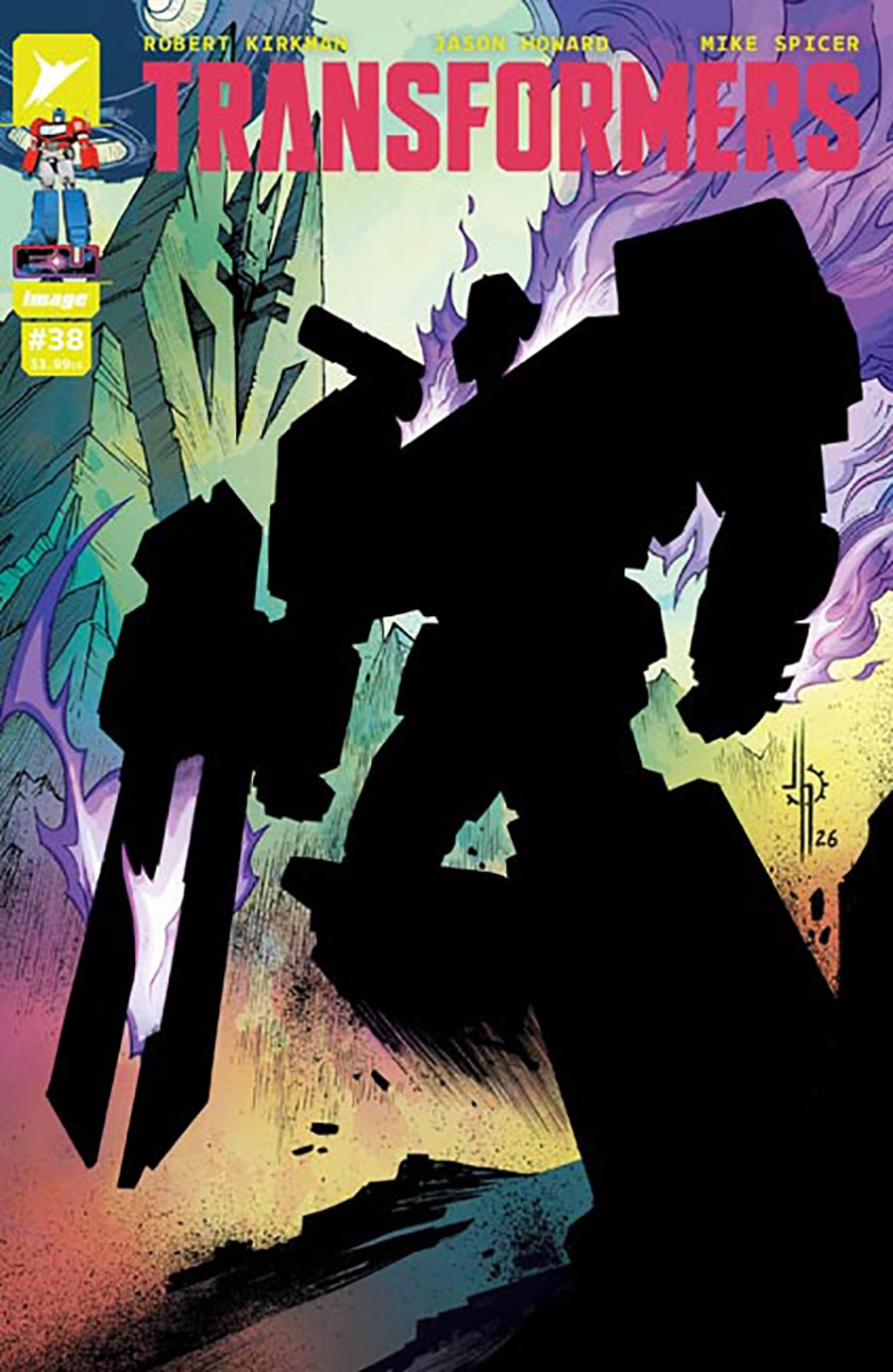 Transformers Vol 5 #38 Cover A Regular Jason Howard Cover (Energon Universe)