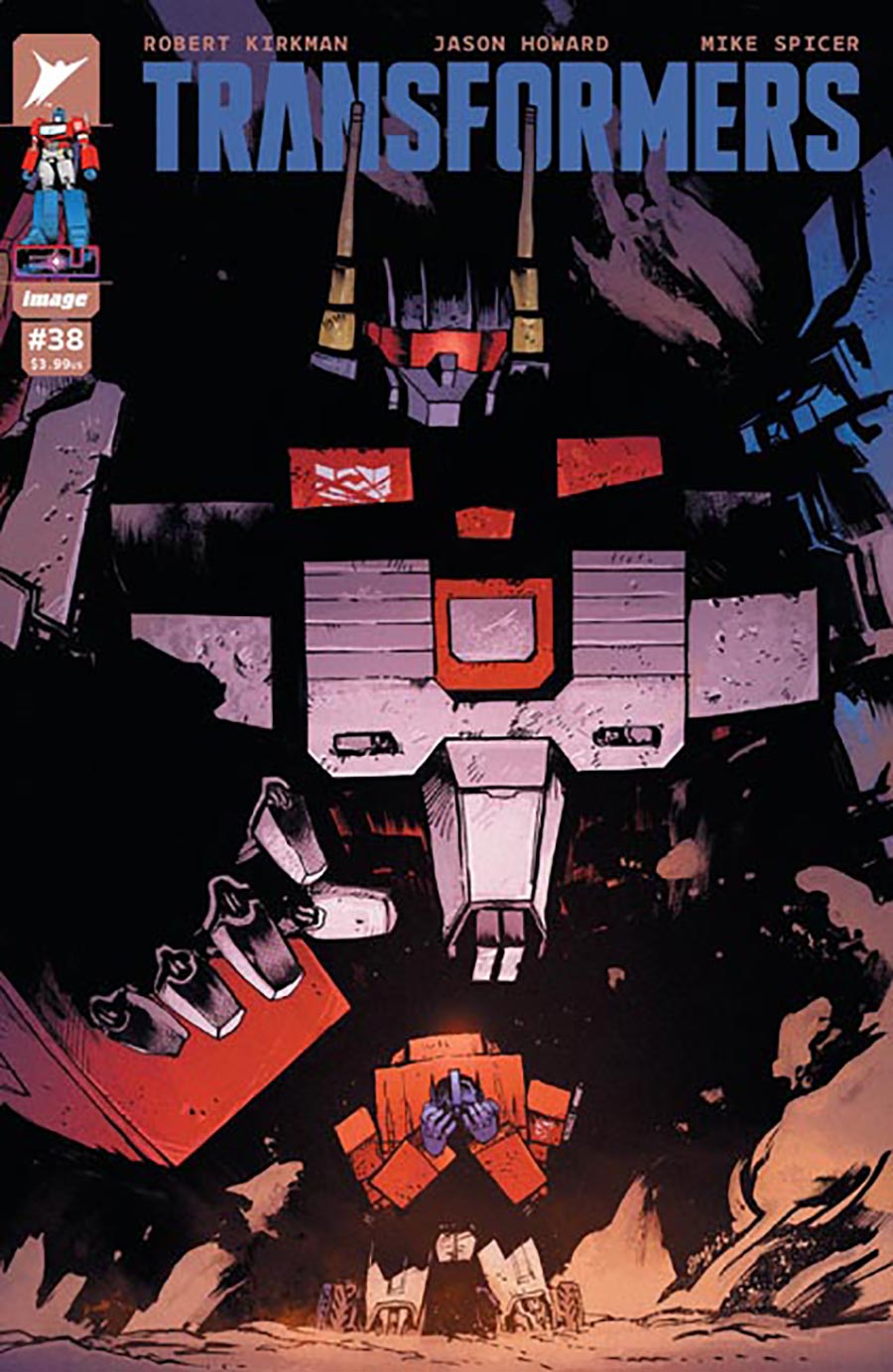 Transformers Vol 5 #38 Cover B Variant Daniel Warren Johnson & Mike Spicer Cover (Energon Universe)