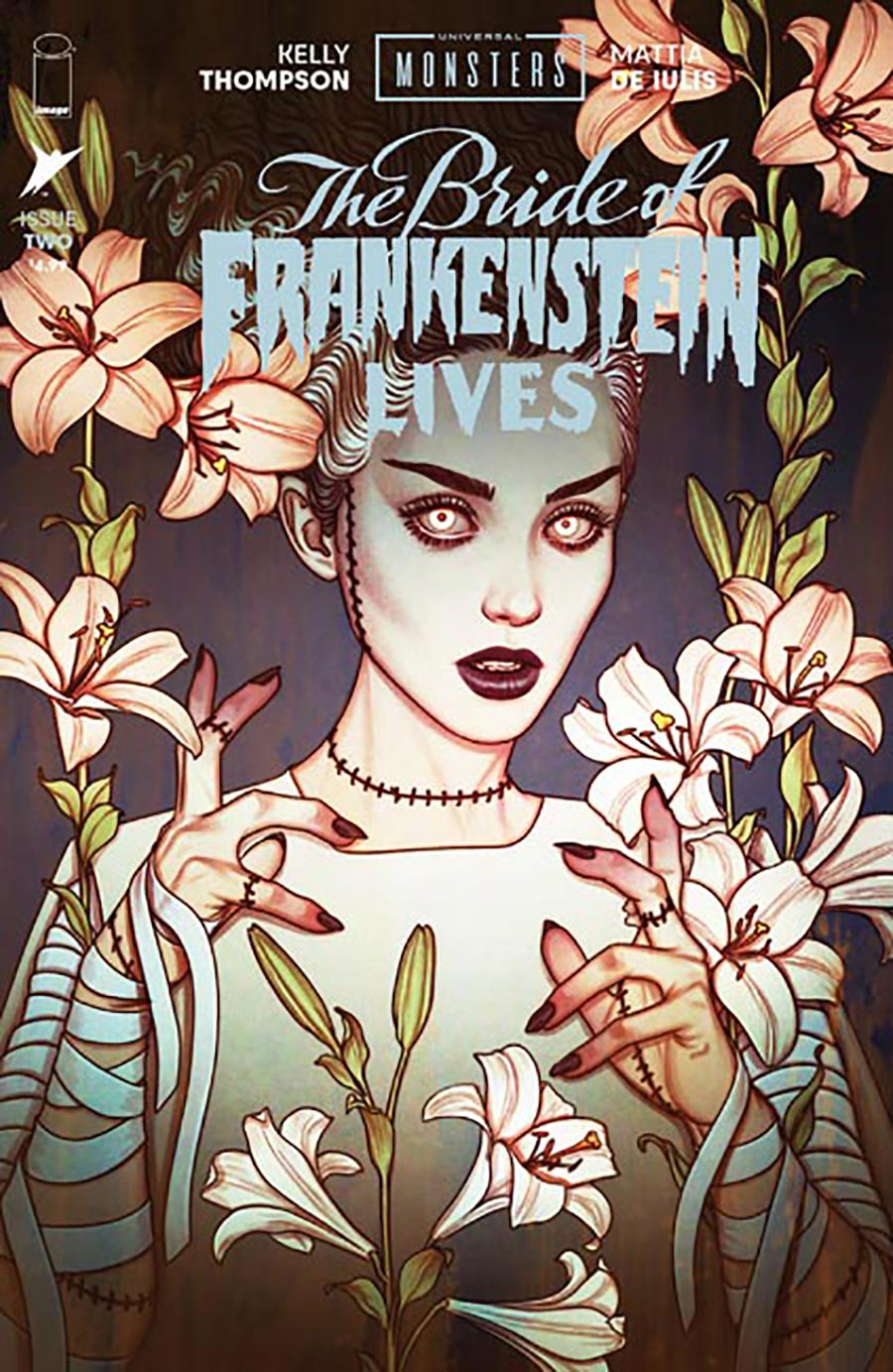 Universal Monsters The Bride Of Frankenstein Lives #2 Cover B Variant Jenny Frison Cover