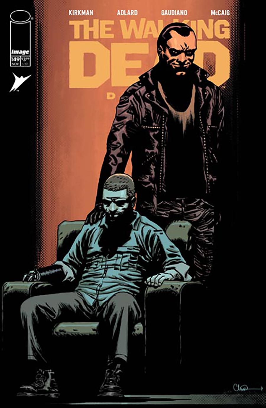 Walking Dead Deluxe #149 Cover B Variant Charlie Adlard & Dave McCaig Cover